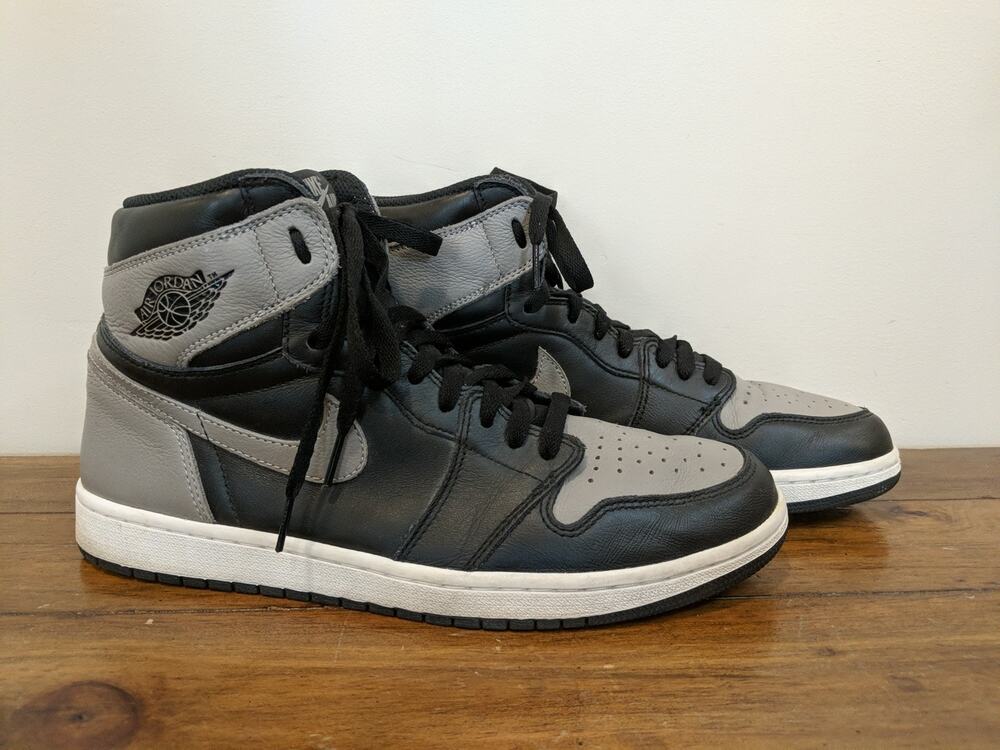 Mens Size 9 - Nike Air Jordan 1 Retro High OG Shadow (2018) 555088-013 Size 11.5
